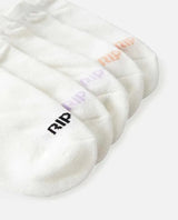 Girls Ankle Socks - 5 Pack - Beachin Surf