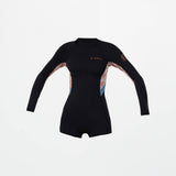 O'Neill Girls Bahia 2mm Long Sleeve Mid Spring Suit Tangerine Tile