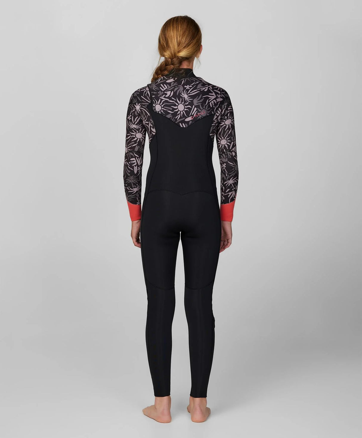 Girl's Bahia 3/2mm Steamer Chest Zip Wetsuit