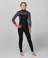 Girl's Bahia 4/3mm Steamer Chest Zip Wetsuit