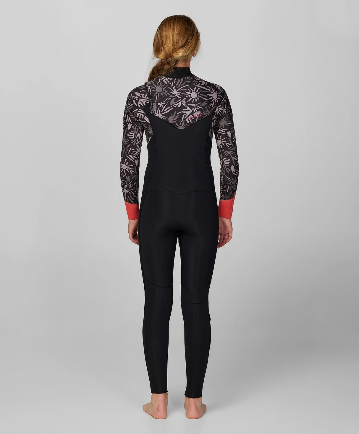 Girl's Bahia 4/3mm Steamer Chest Zip Wetsuit