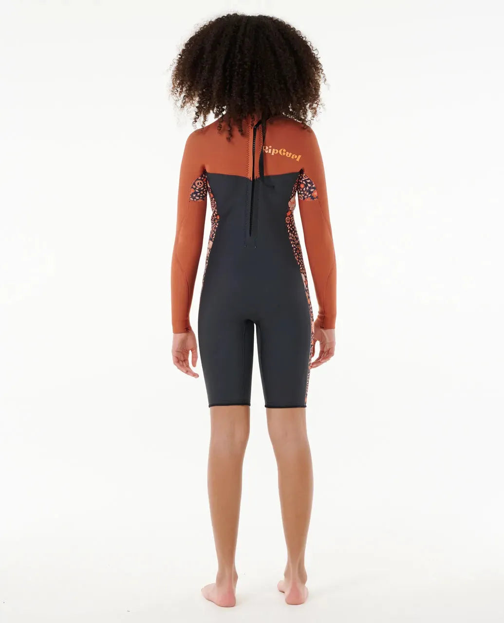 Girls Dawn Patrol Back Zip Long Sleeve Springsuit - Beachin Surf