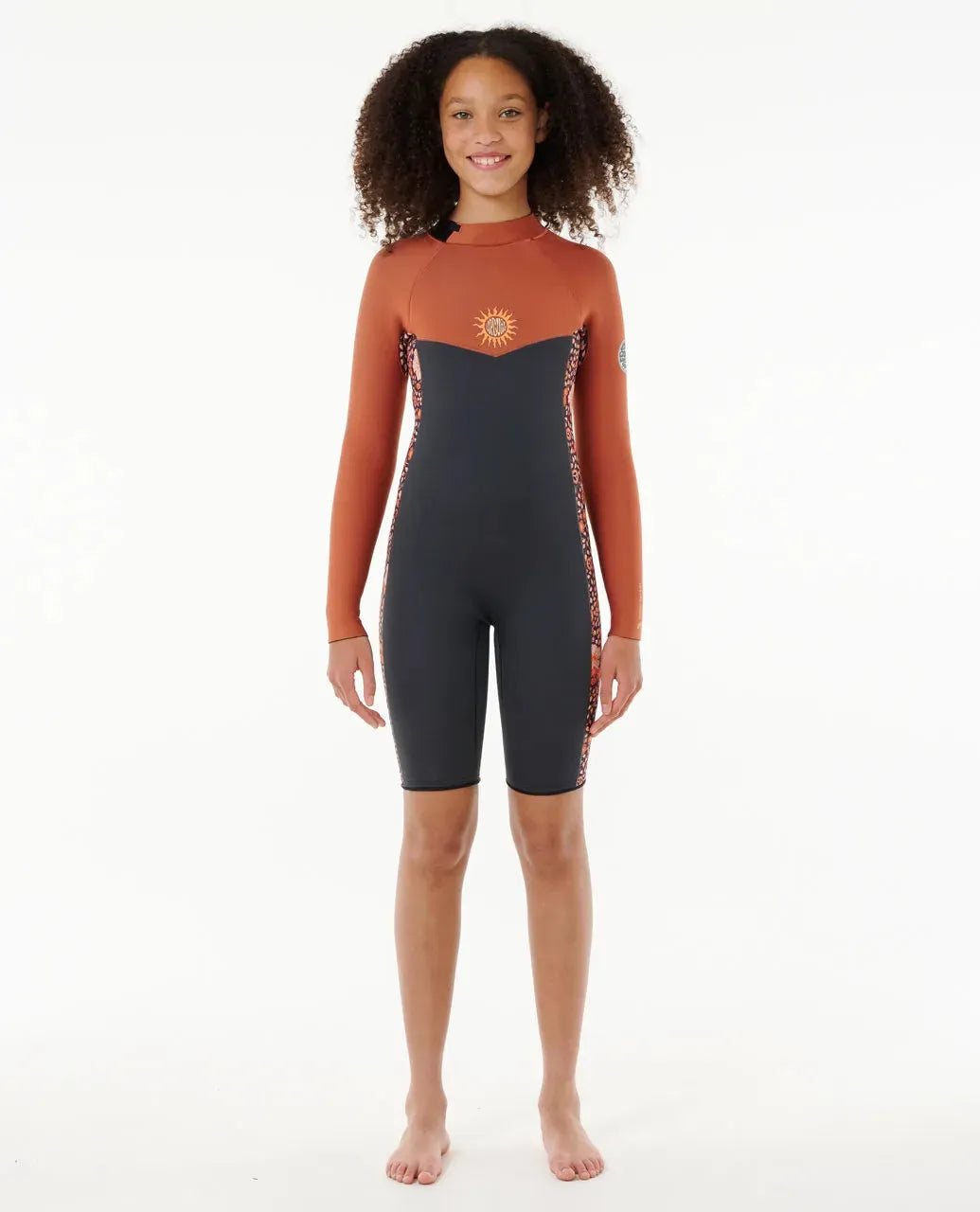 Girls Dawn Patrol Back Zip Long Sleeve Springsuit - Beachin Surf