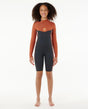Girls Dawn Patrol Back Zip Long Sleeve Springsuit - Beachin Surf