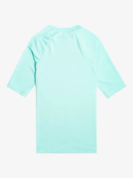 Girls Essential Short Sleeve Rash Vest - Beachin Surf