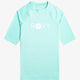 Girls Essential Short Sleeve Rash Vest - Beachin Surf