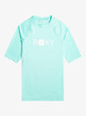 Girls Essential Short Sleeve Rash Vest - Beachin Surf