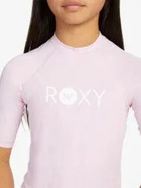 Girls Essential Ss Lycra - Beachin Surf