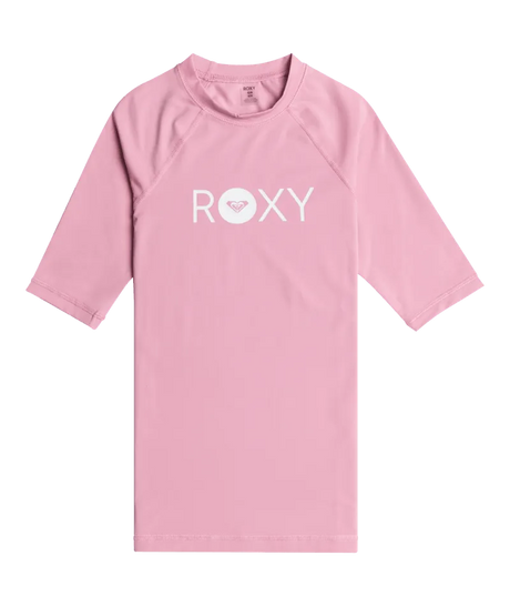 Girls Essential Ss Lycra - Beachin Surf
