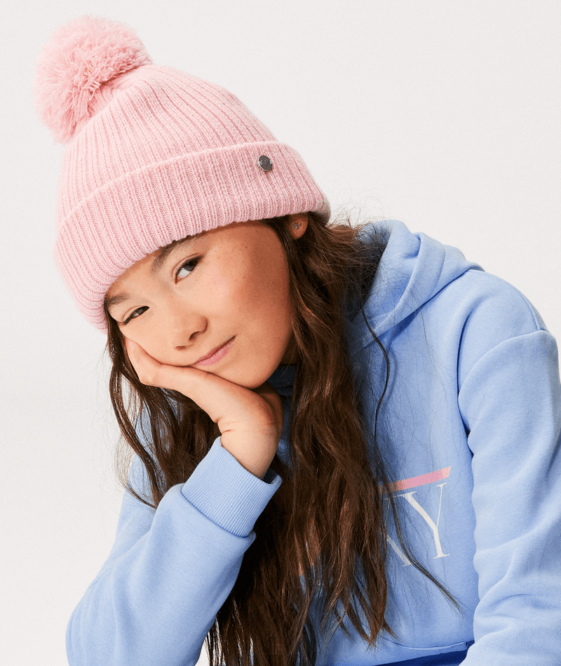 Girls Island Pom Beanie - Beachin Surf