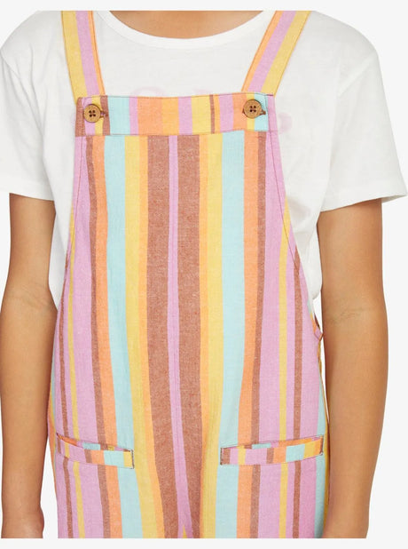 Girls More Than I Can Say Linen Playsuit - Beachin Surf