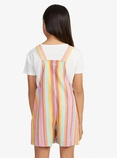 Girls More Than I Can Say Linen Playsuit - Beachin Surf