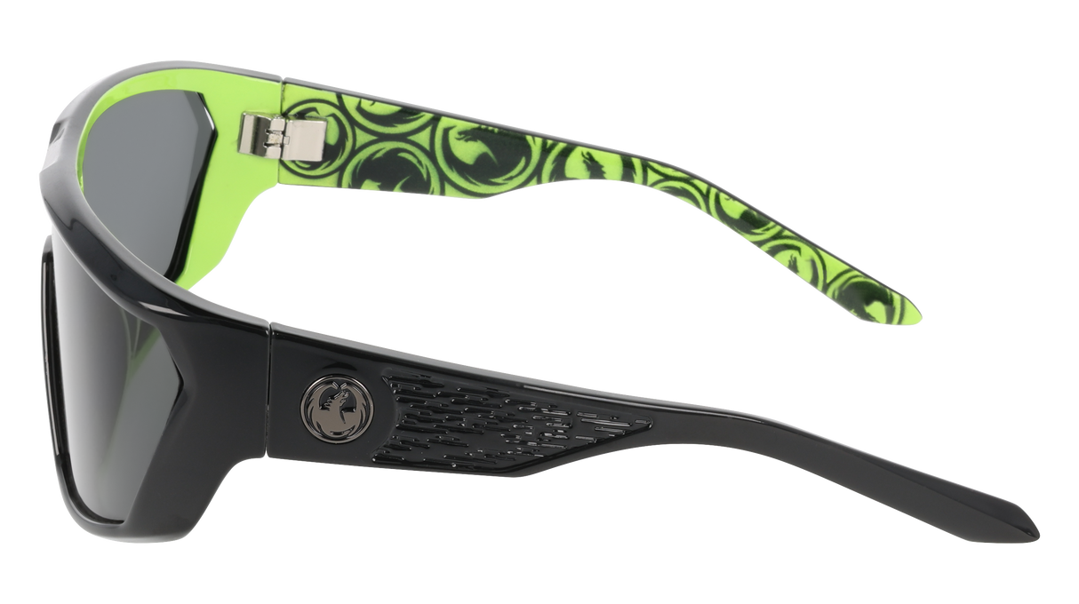 Dragon Chasm - Black Icon Green w/ LUMALENS Smoke