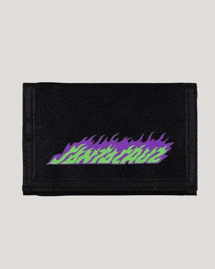 Global Flame Dot Velcro Wallet - Beachin Surf