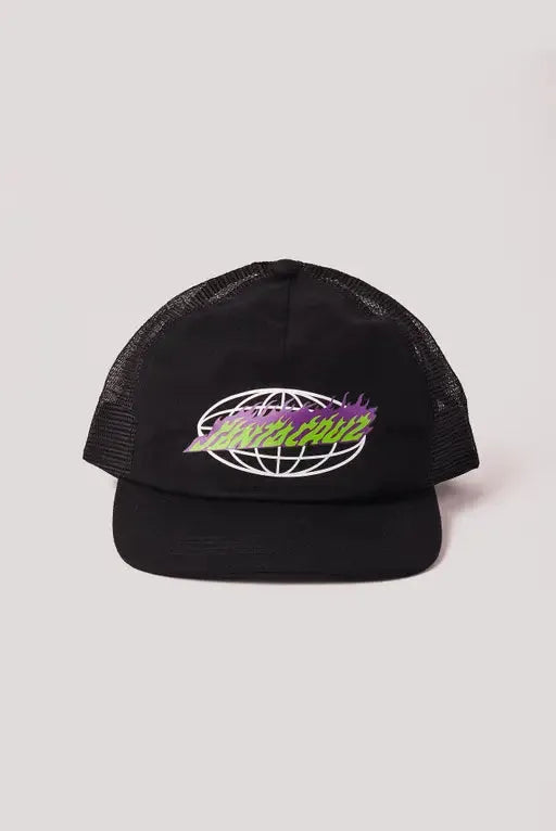 Global Flame Strip Trucker Cap - Beachin Surf