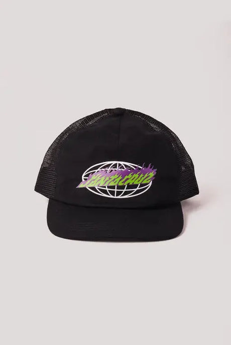Global Flame Strip Trucker Cap - Beachin Surf