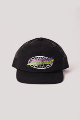 Global Flame Strip Trucker Cap