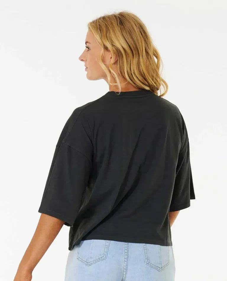Glow Heritage Crop Tee - Beachin Surf