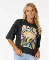 Glow Heritage Crop Tee - Beachin Surf