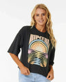 Glow Heritage Crop Tee - Beachin Surf