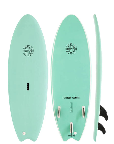 Gnaraloo Flounder Pounder Kids and Youth Softboard - Beachin Surf