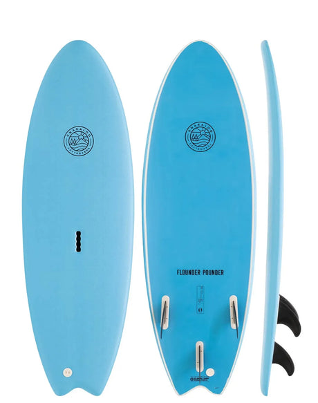 Gnaraloo Flounder Pounder Kids and Youth Softboard - Beachin Surf