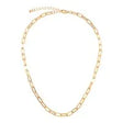 Gold Paperclip Choker - Beachin Surf