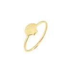 Gold Seashell Ring - Beachin Surf