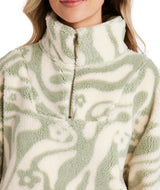 Golden Groove Half Zip Crew - Beachin Surf