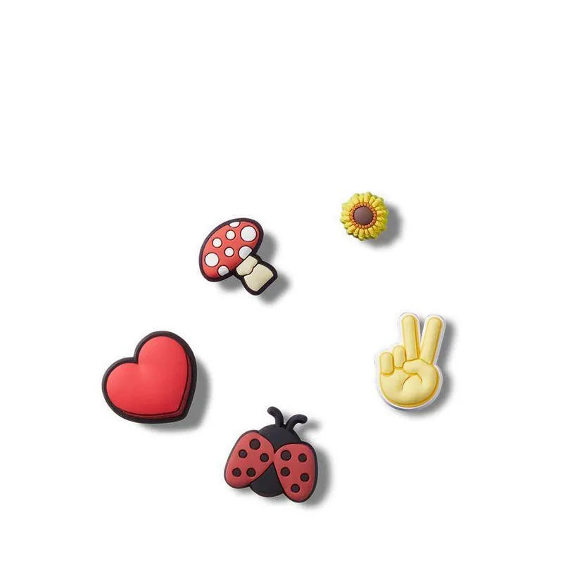 Good Mix Cute Nature 5 Pack Jibbitz - Beachin Surf