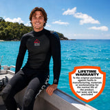 Adrenalin Ballistic Batwing 3/2mm Steamer Wetsuit