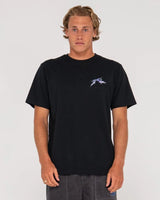 Gr8Ful H8Ful Short Sleeve Graphic Tee - Beachin Surf