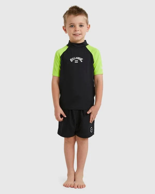 Groms All Day Arch Rf Ss - Beachin Surf