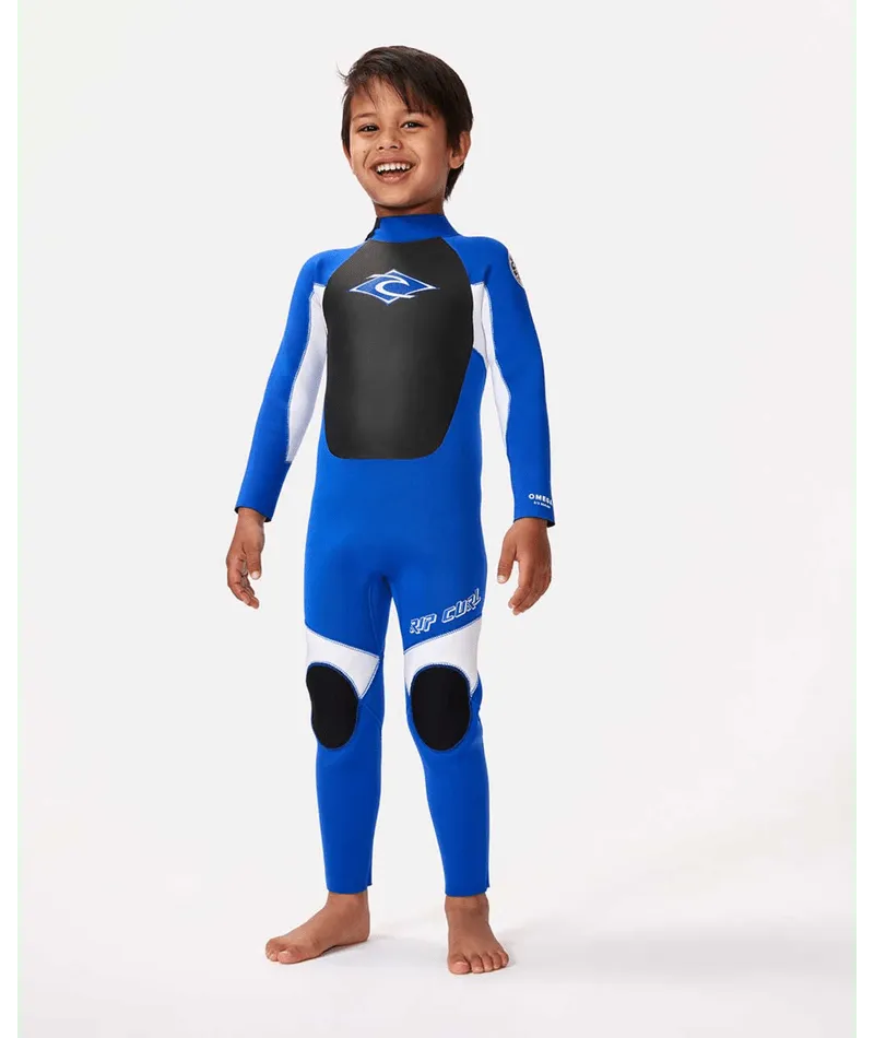 Groms Omega 3/2mm Full Length Back Zip Wetsuit Steamer - Beachin Surf