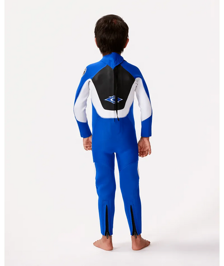 Groms Omega 3/2mm Full Length Back Zip Wetsuit Steamer - Beachin Surf