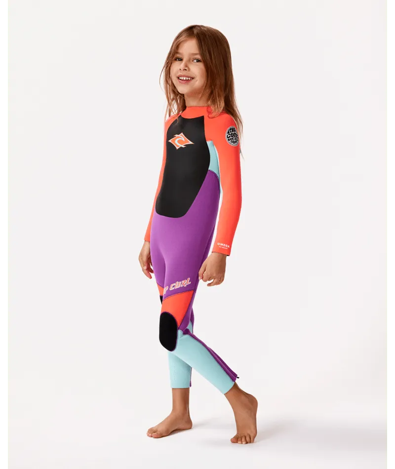 Groms Omega Back Zip 3/2mm Wetsuit Steamer - Beachin Surf