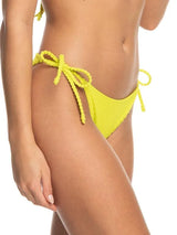 Happy Rib Tie Side Bikini Bottoms - Beachin Surf
