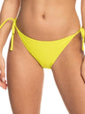 Happy Rib Tie Side Bikini Bottoms - Beachin Surf