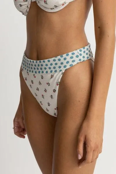 Harlow Floral Hi Banded Pant - Beachin Surf