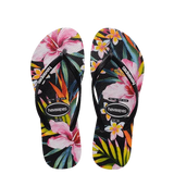 Havaianas Girl's Kids' Slim Floral Palm Thongs - Beachin Surf