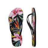 Havaianas Girl's Kids' Slim Floral Palm Thongs - Beachin Surf