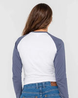 Heritage Long Sleeve Raglan Skimmer Tee - Beachin Surf
