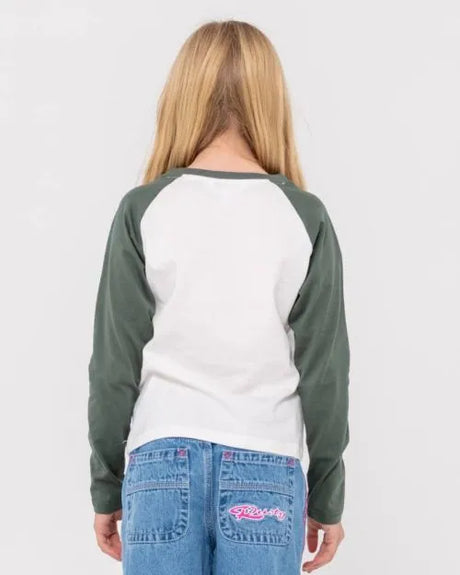 Heritage Long Sleeve Tee Girls - Beachin Surf