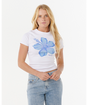 Hibiscus Fitted Tee - Beachin Surf