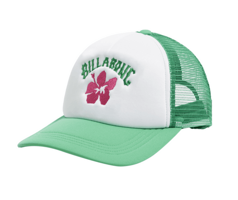 Hibiscus Trucker - Beachin Surf