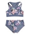 Hidden Garden Crop Top Set - Beachin Surf