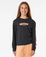 Hidden Tropic Long Sleeve Tee - Girls (8-14 years) - Beachin Surf