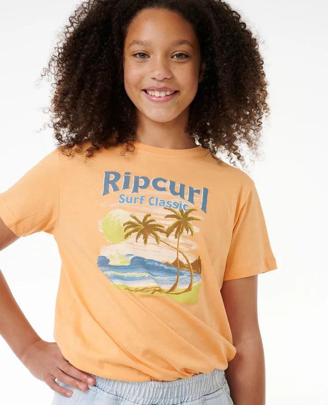 High Tide Scenic Tee- Girls (8-14 years) - Beachin Surf