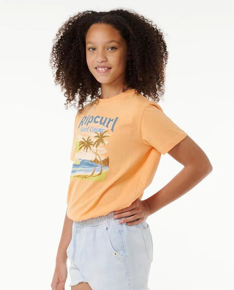 High Tide Scenic Tee- Girls (8-14 years) - Beachin Surf