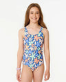 Holiday Tropic One Piece Swimsuit - Girls (8-14 years) | RIP CURL | Beachin Surf | Shop Online | Toukley Surf Shop